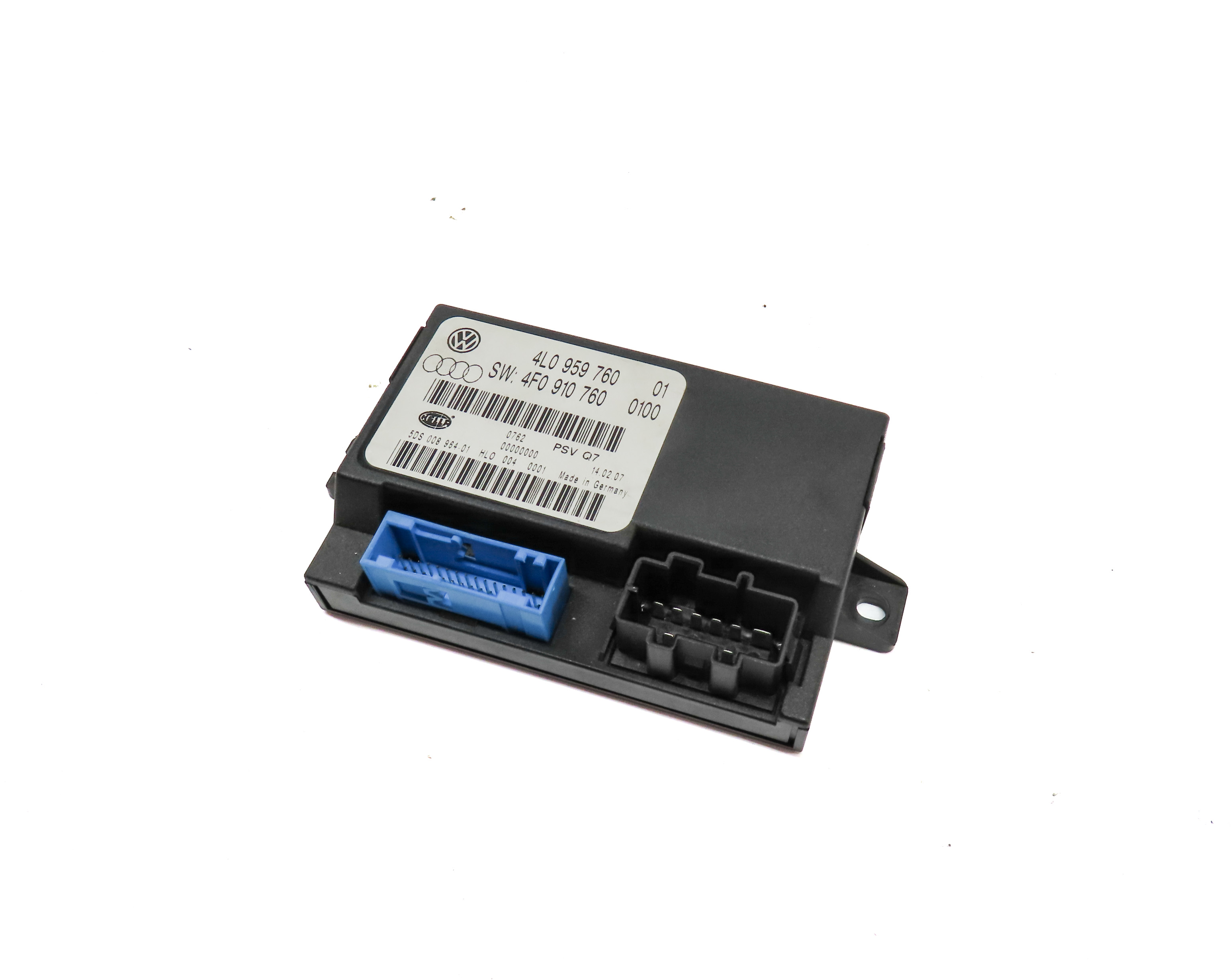 2007-2008 AUDI Q7 (4L) LEFT FRONT DRIVER MEMORY SEAT CONTROL MODULE COMPUTER — exact item pictured